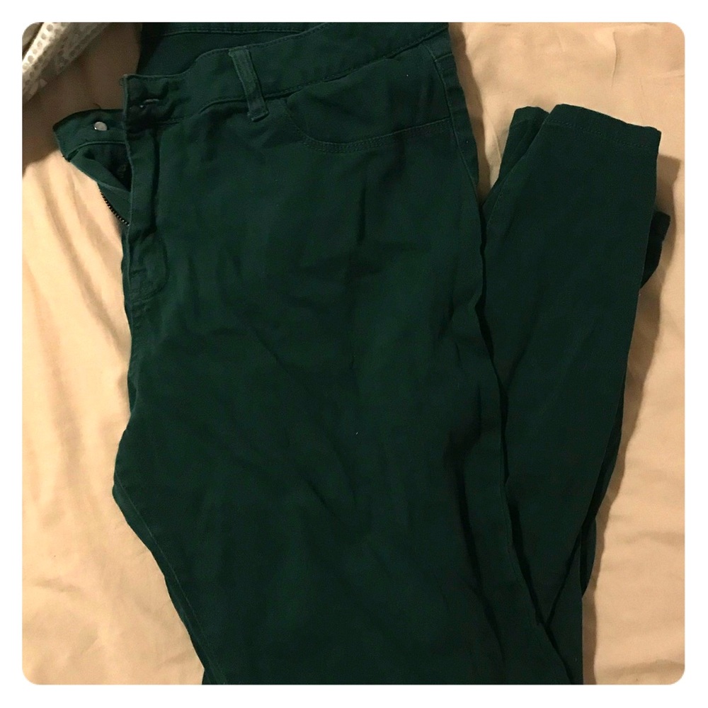 Hunter Green Refuge Jeans